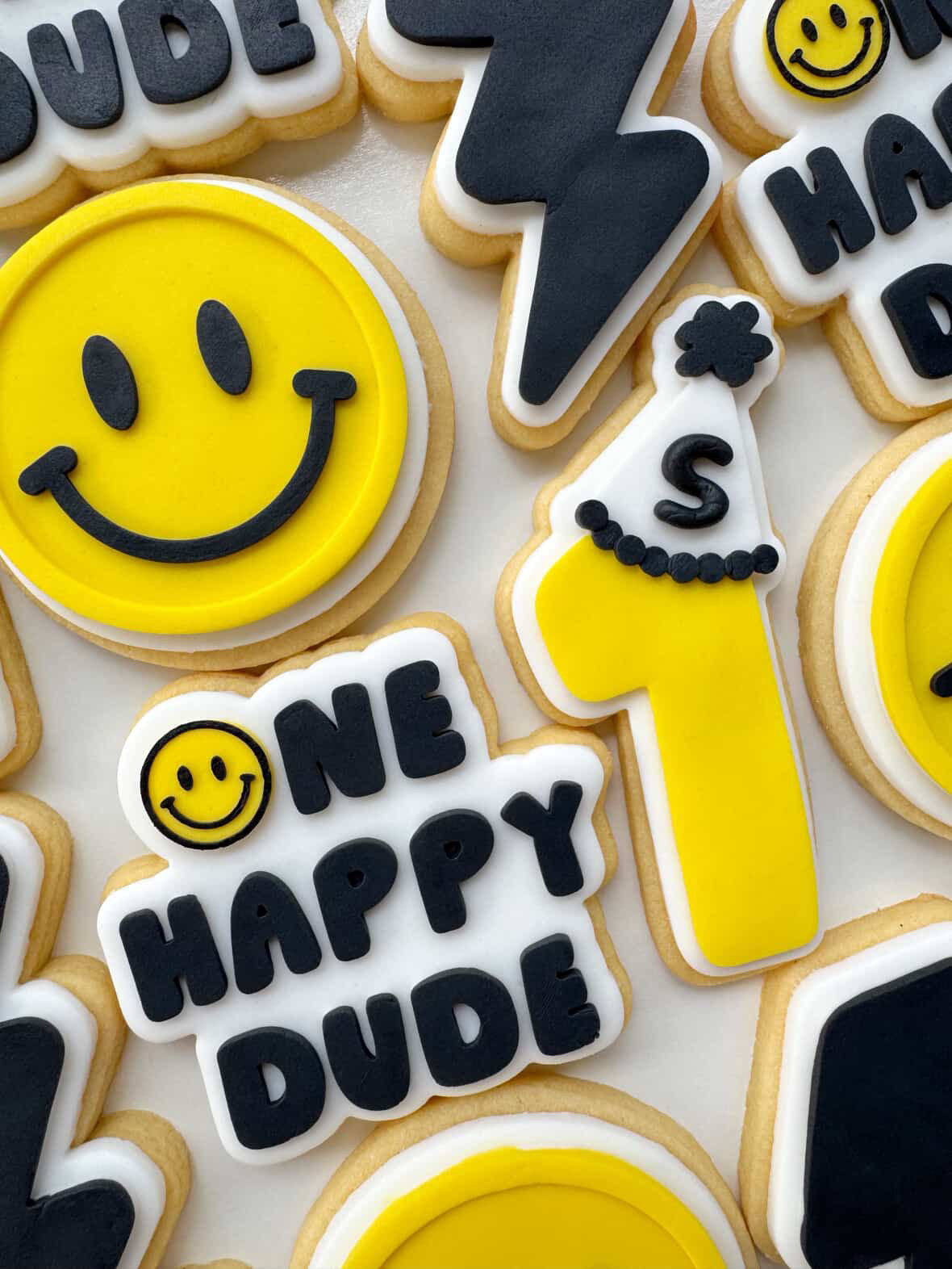 One Happy Dude Cookie Stamp & Cutter