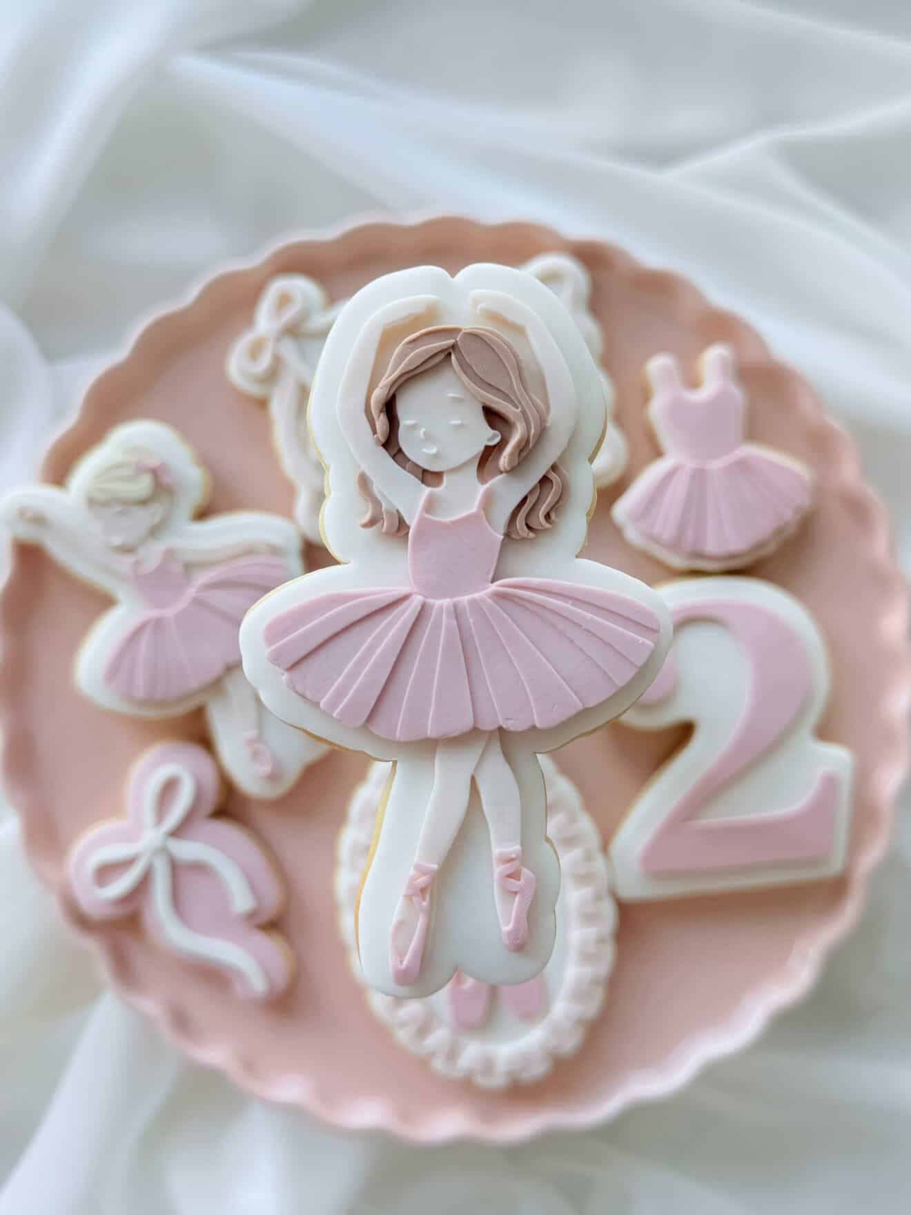 Ballerina (Hair Down) Cookie Stamp & Cutter