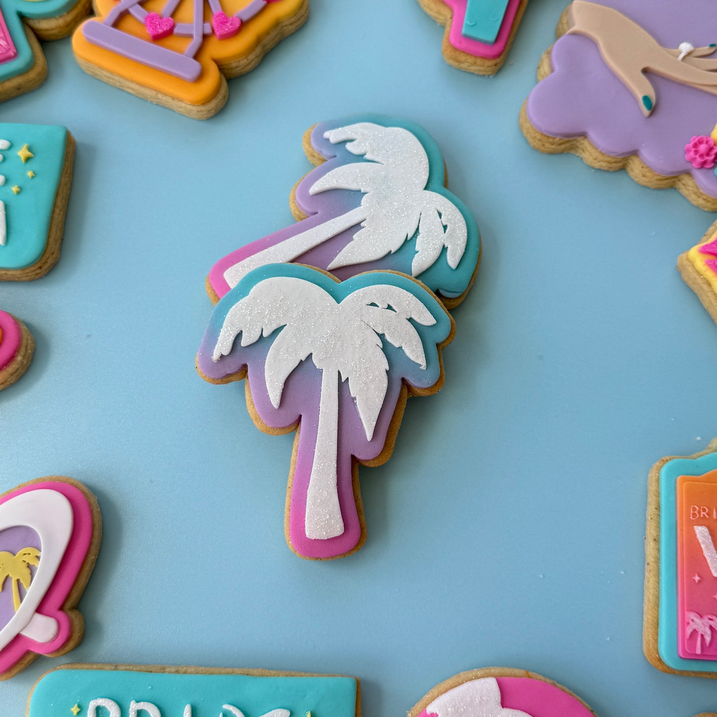 Palm Tree Cookie Stamp & Cutter