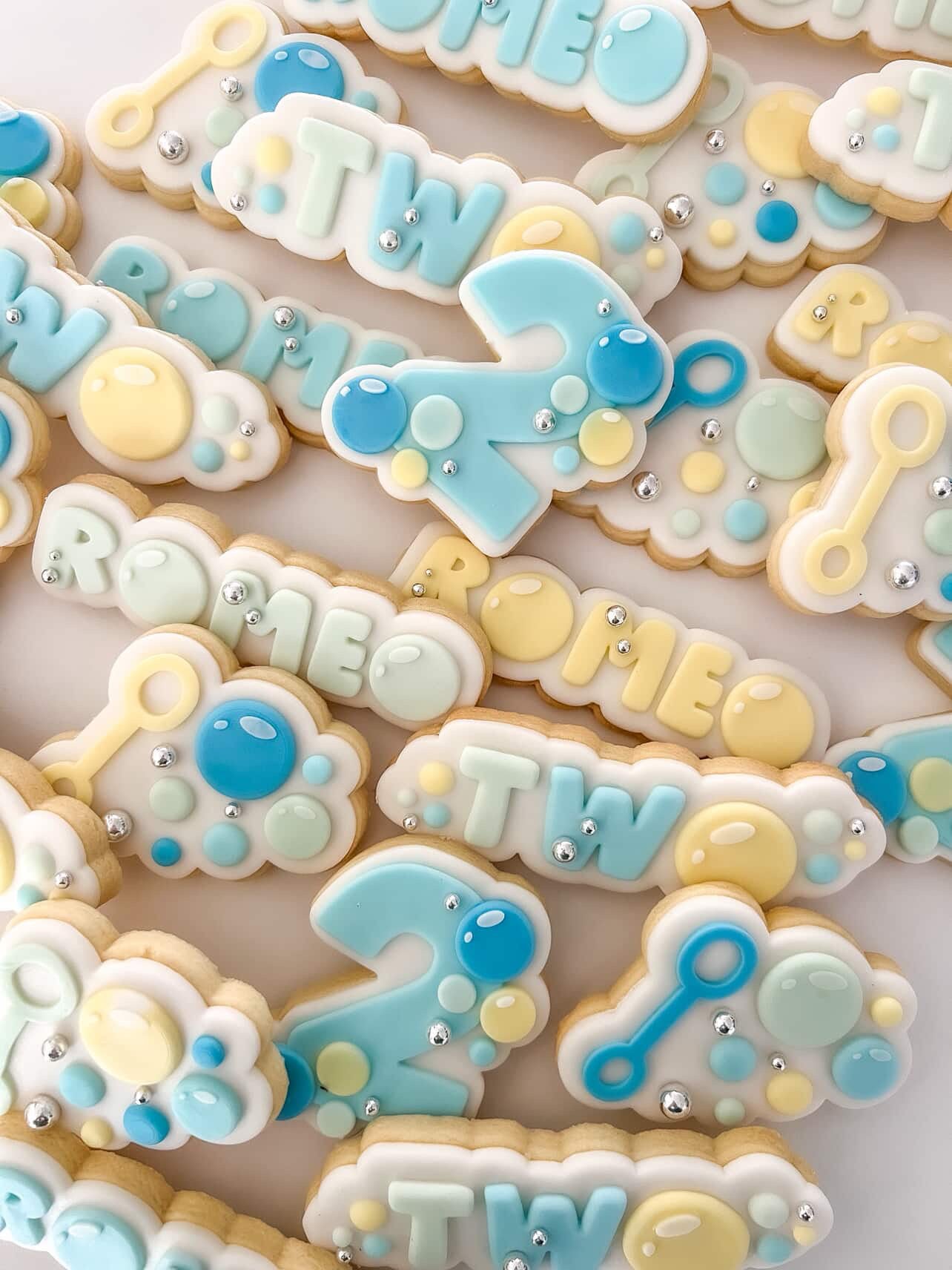 Bubble Wand Cookie Stamp & Cutter