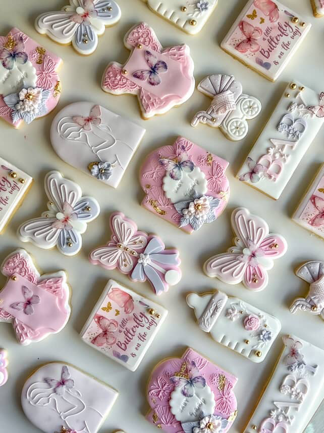 Butterfly Cookie Stamp & Cutter