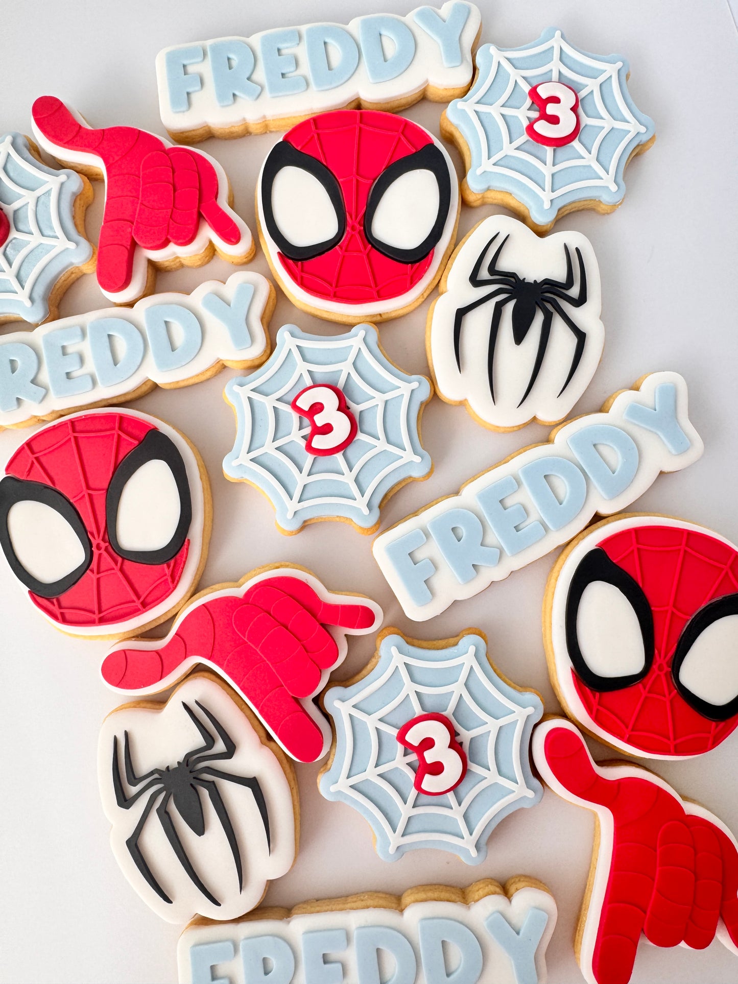 Amazing Spider Boy Cookie Stamp & Cutter
