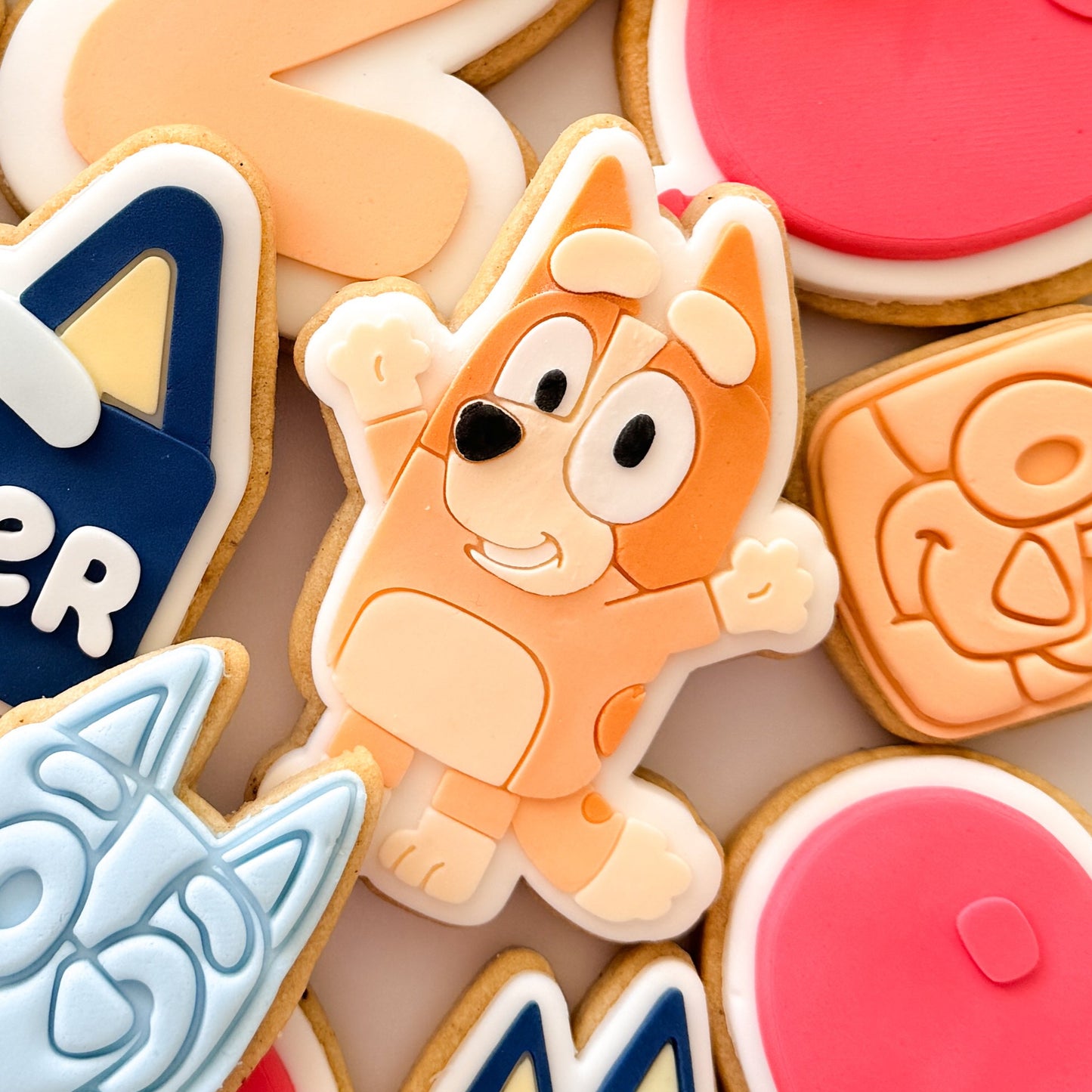 Orange Dog Cookie Stamp & Cutter