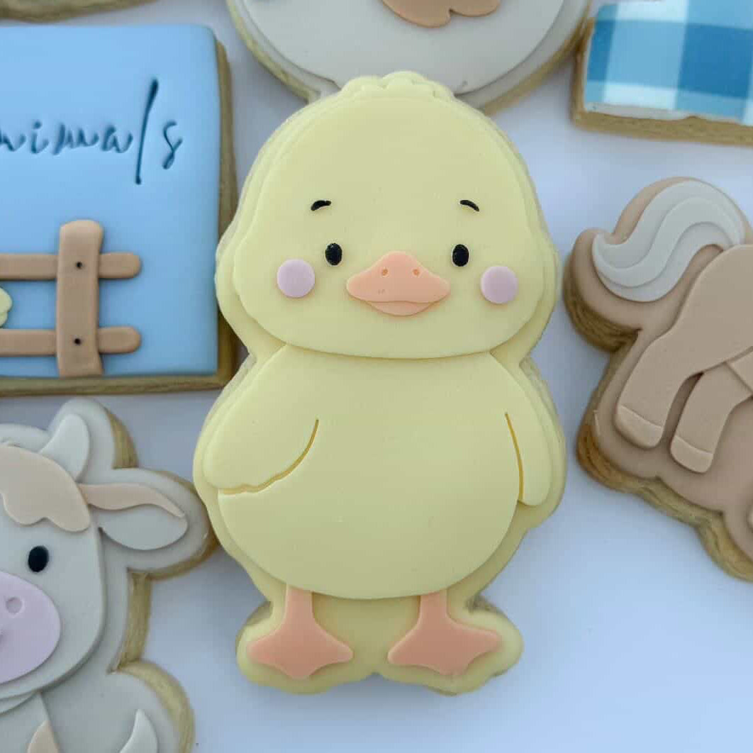 Duckling Cookie Stamp & Cutter