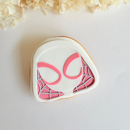 Spider Girl Cookie Stamp & Cutter