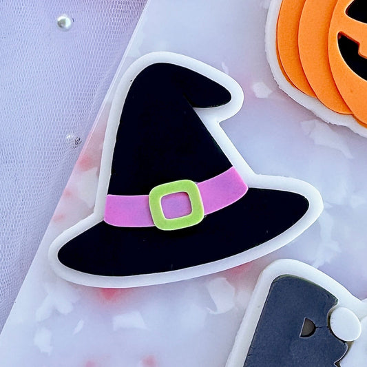 Witch Hat Cookie Stamp & Cutter