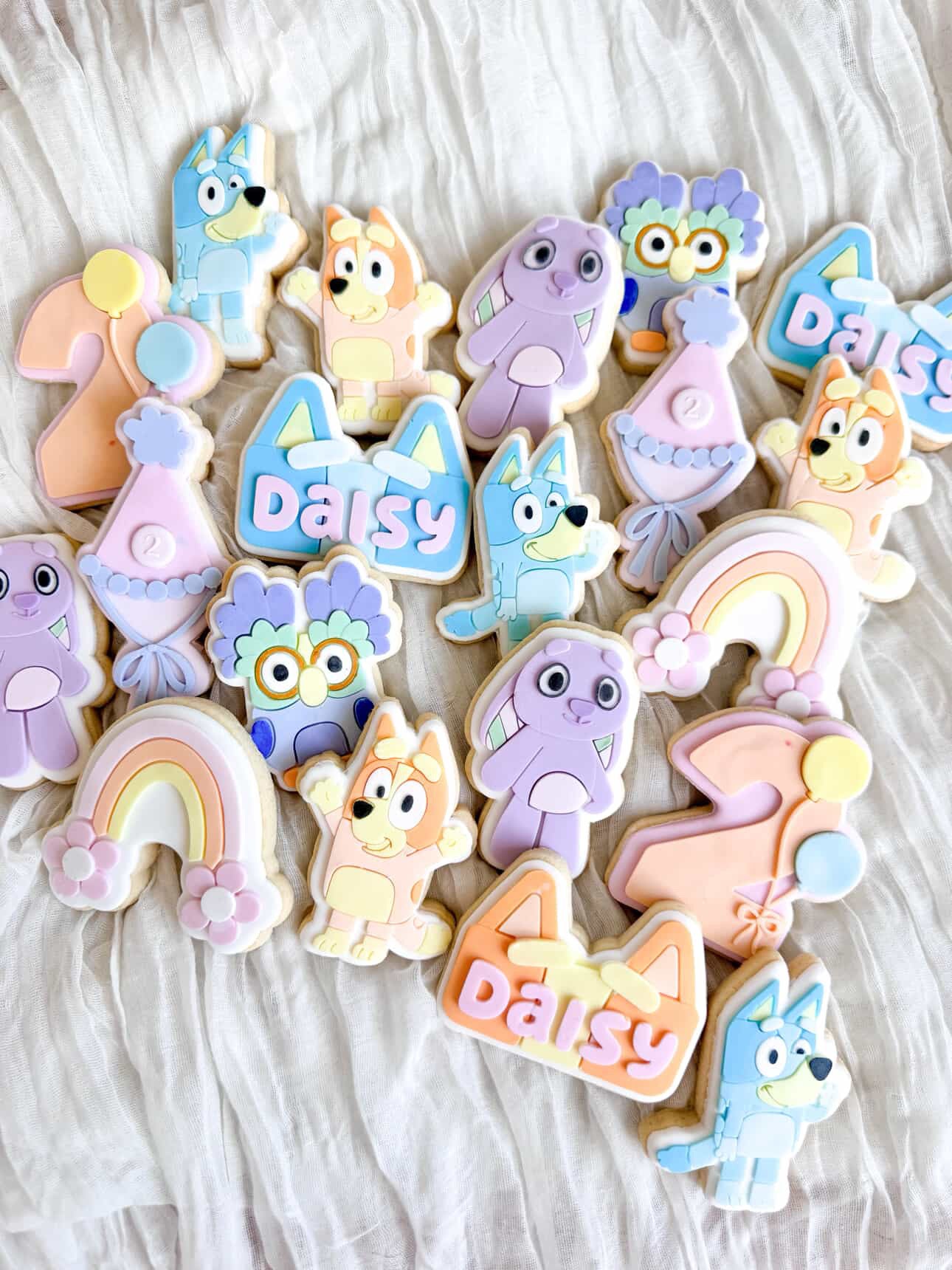 Number 2 with Balloons Cookie Stamp & Cutter