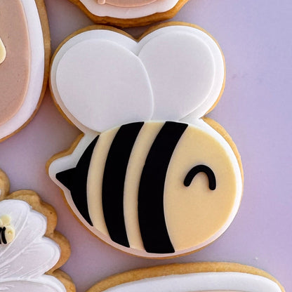 Bee Cookie Stamp & Cutter