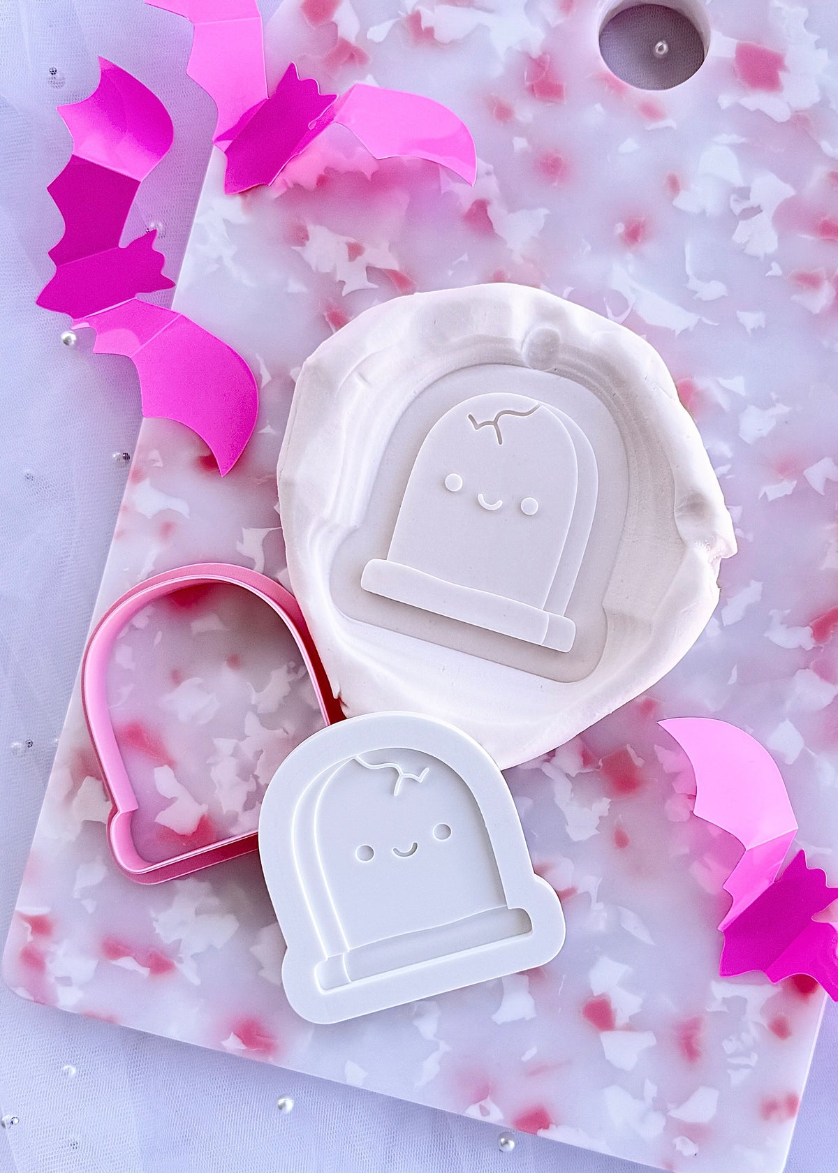 Tombstone Cookie Stamp & Cutter