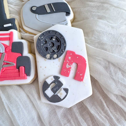Tyre One Word Cookie Stamp & Cutter