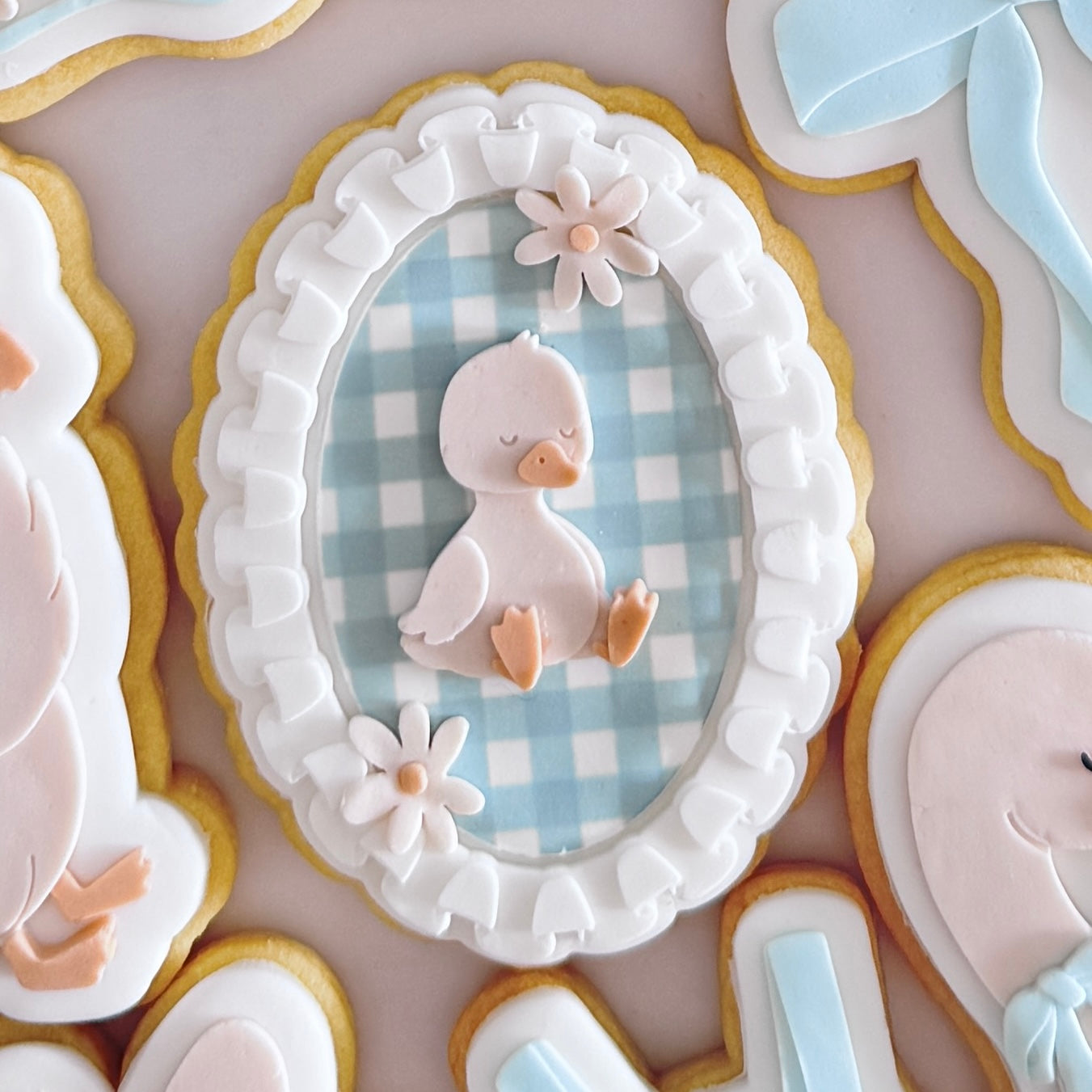 Mini & Micro Daisy Cookie Stamp Plate