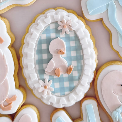 Mini & Micro Daisy Cookie Stamp Plate