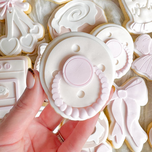 Bubble Dummy Cookie Stamp & Cutter