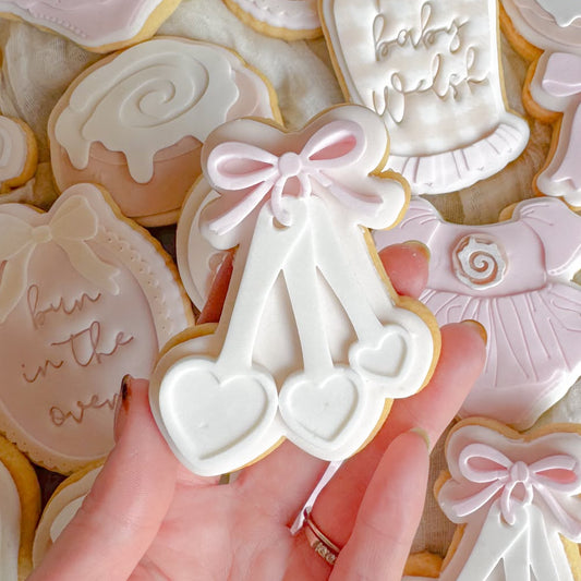 Heart Measuring Cups Cookie Stamp & Cutter