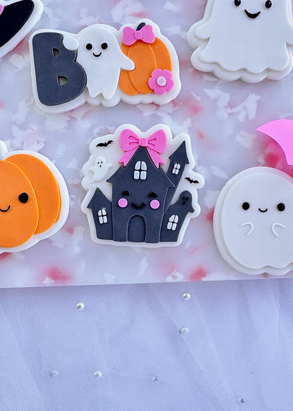 Haunted House Cookie Stamp & Cutter