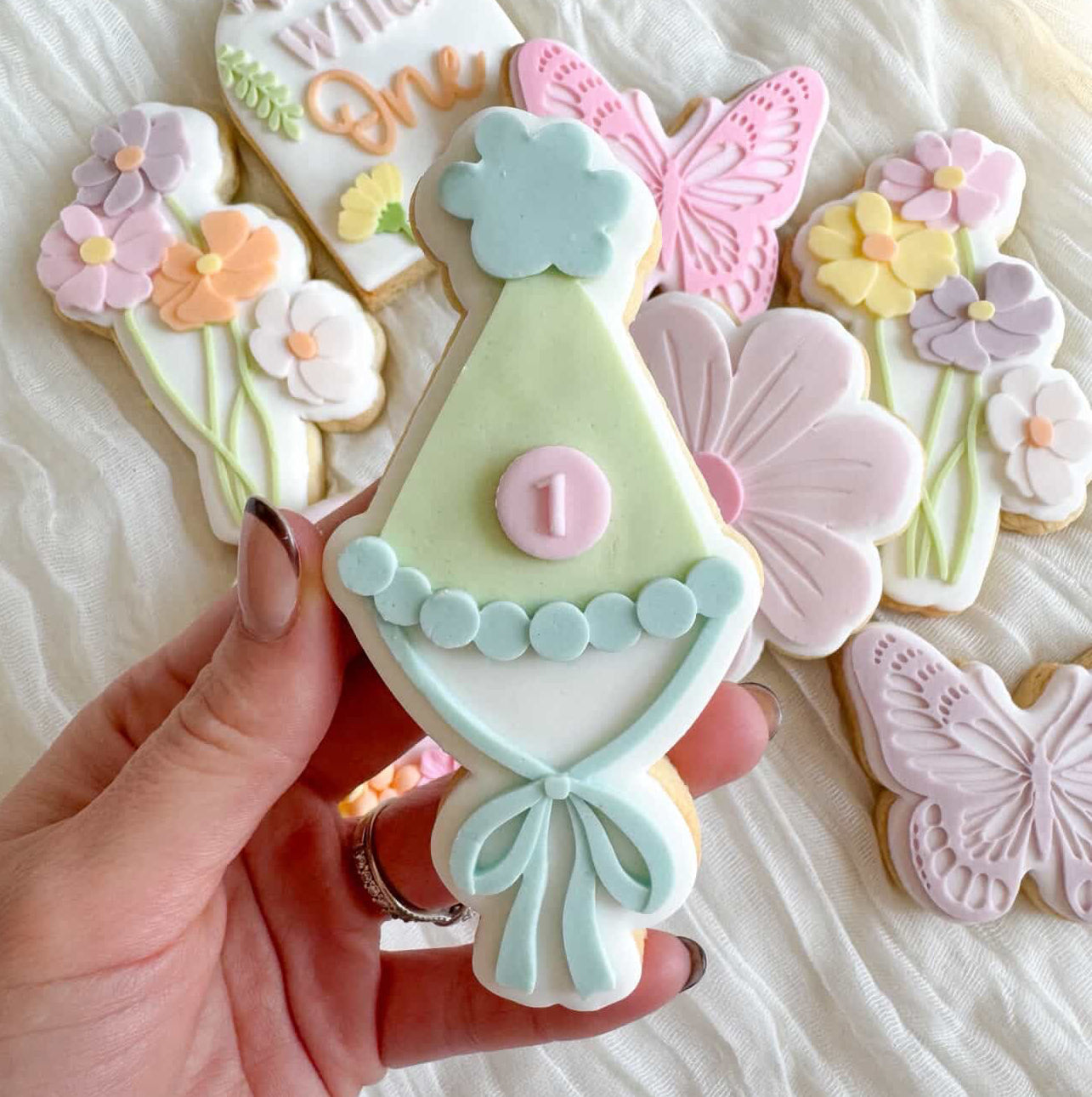 Party Hat Cookie Stamp & Cutter