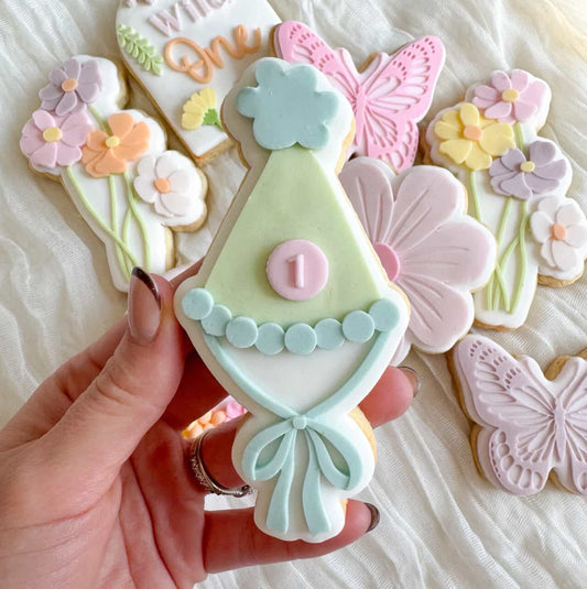 Party Hat Cookie Stamp & Cutter
