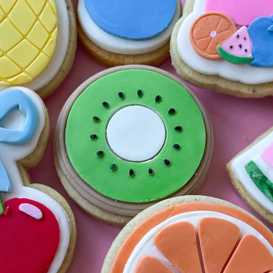 Kiwifruit Cookie Stamp & Cutter