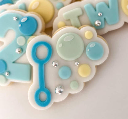 Bubble Wand Cookie Stamp & Cutter
