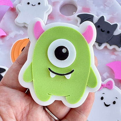 One-Eyed Monster Cookie Stamp & Cutter