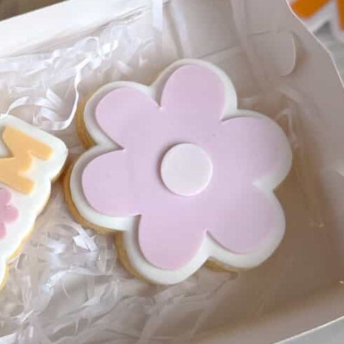 Simple Bloom Flower Cookie Stamp & Cutter