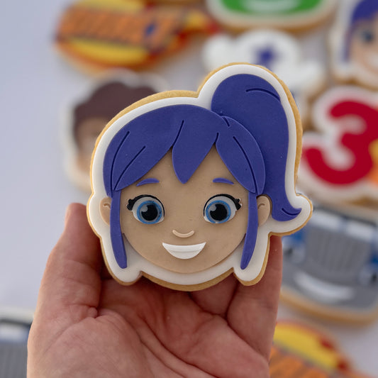 Gabby Face (Blaze) Cookie Stamp & Cutter