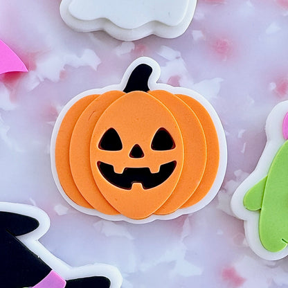 Jack-O-Lantern Cookie Stamp & Cutter
