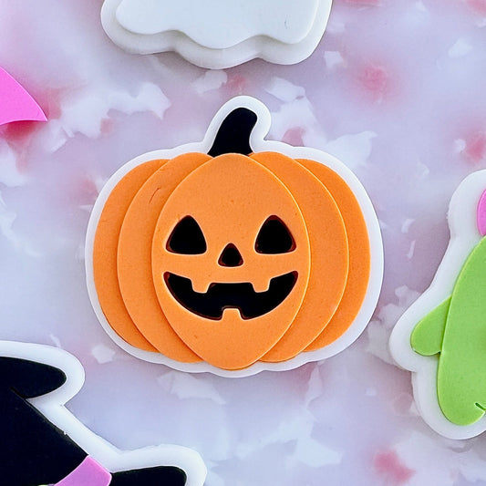 Jack-O-Lantern Cookie Stamp & Cutter