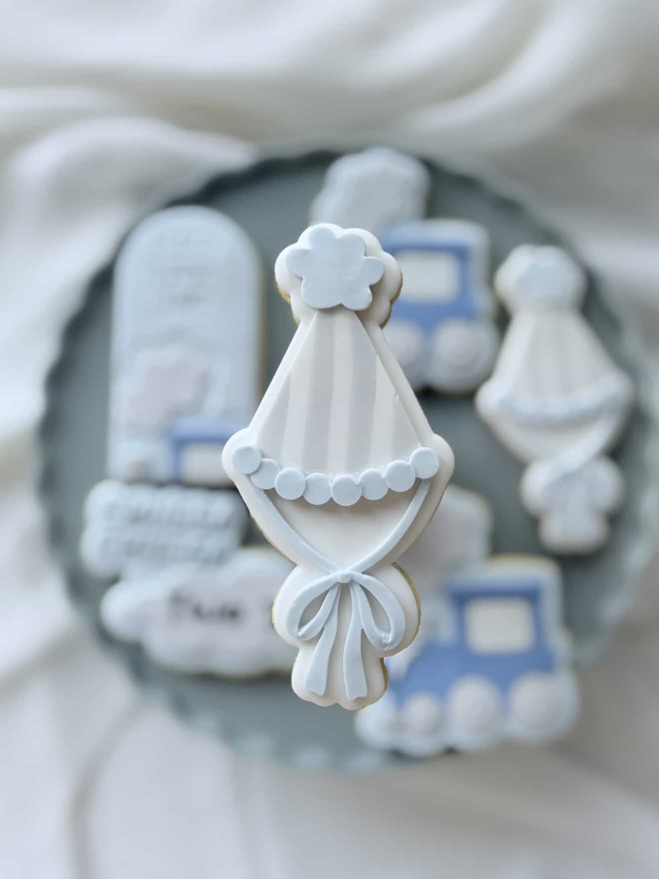 Party Hat Cookie Stamp & Cutter