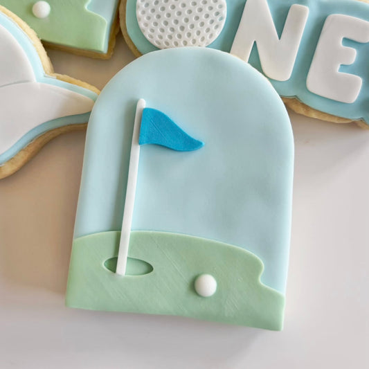 Golf Hole Arch Cookie Stamp & Cutter