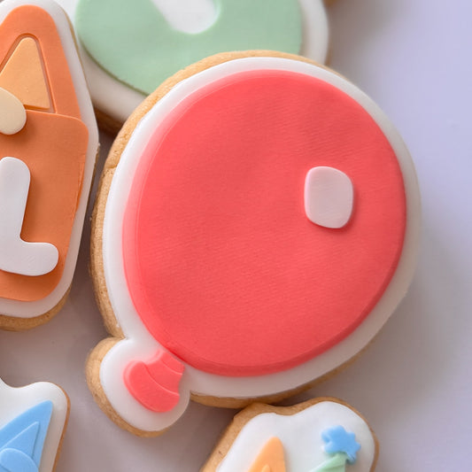 Keepy Uppy Balloon Cookie Stamp & Cutter