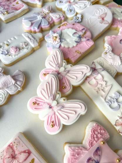 Butterfly Cookie Stamp & Cutter