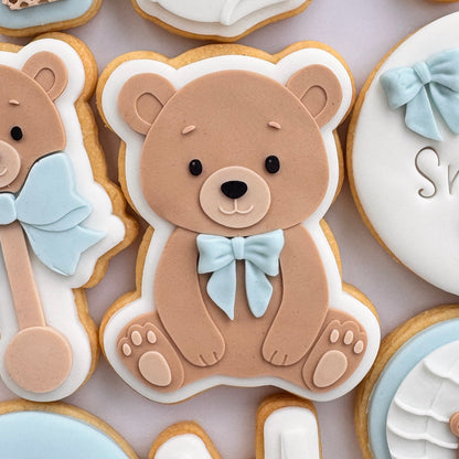 Teddy Bear Cookie Stamp & Cutter