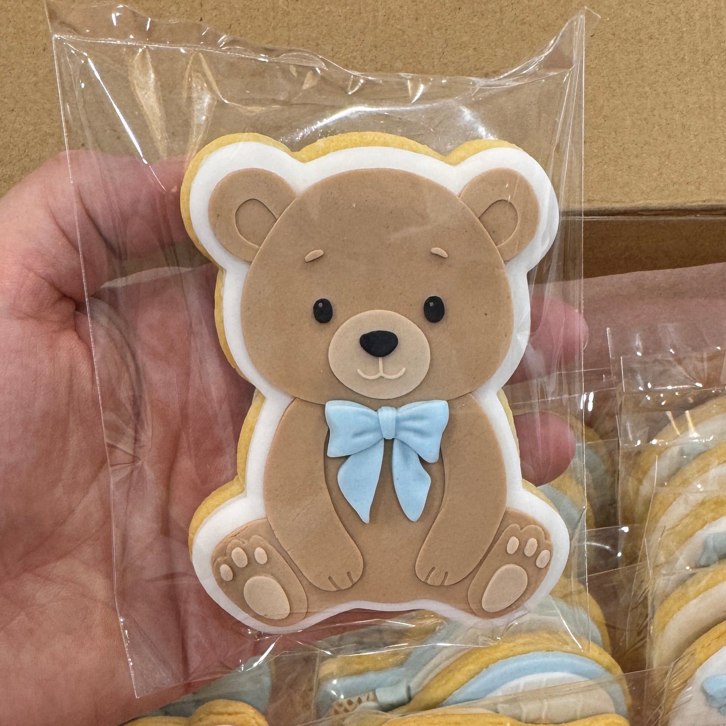 Teddy Bear Cookie Stamp & Cutter