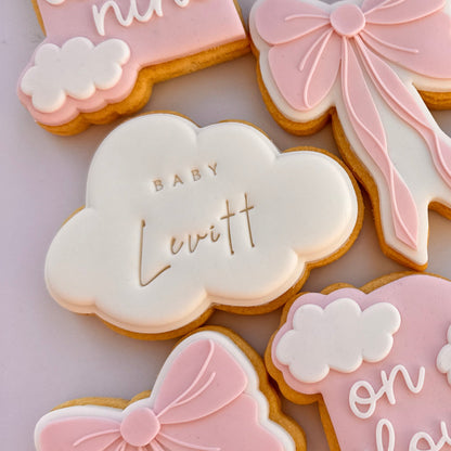 Cloud Cookie Stamp & Cutter