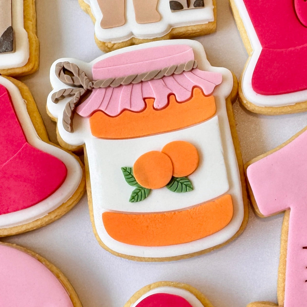 Orange Marmalade Cookie Stamp & Cutter