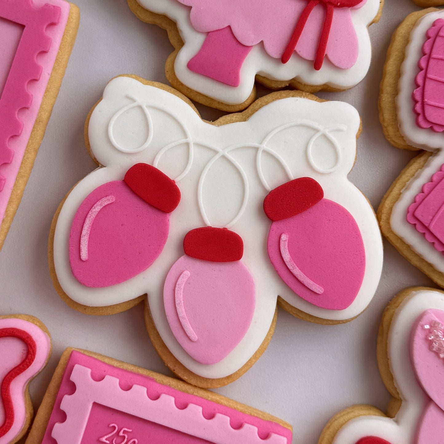 Christmas Lights Cookie Stamp & Cutter