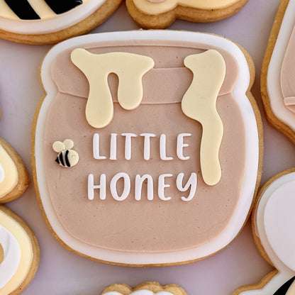 Little Honey Pot Cookie Stamp & Cutter