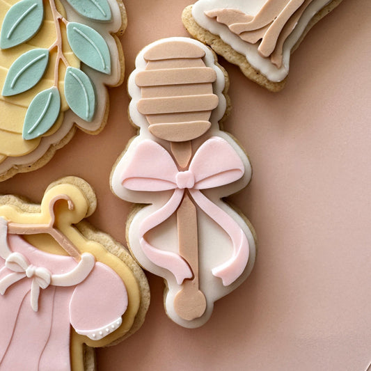 Honey Dipper Rattle Stamp & Cutter