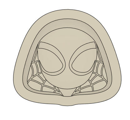 Spider Girl Cookie Stamp & Cutter