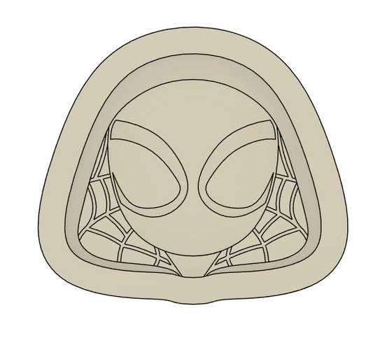 Spider Girl Cookie Stamp & Cutter