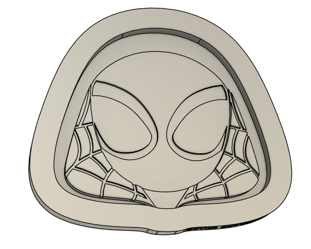 Spider Girl Cookie Stamp & Cutter