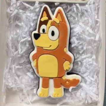 Orange Dog Mum Cookie Stamp & Cutter