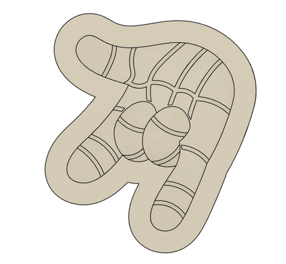 Spider Boy Hand Cookie Stamp & Cutter