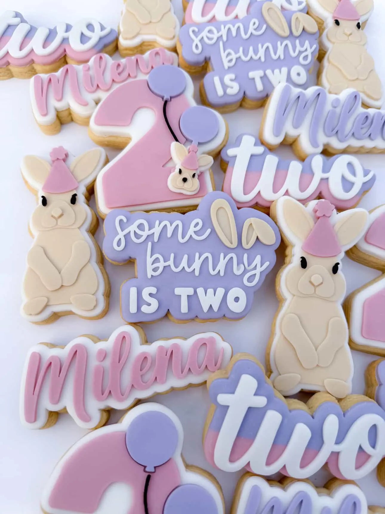 Some Bunny is Two Cookie Stamp & Cutter