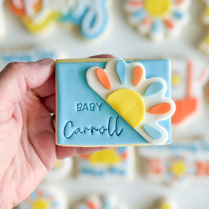 Sun Cookie Stamp & Cutter