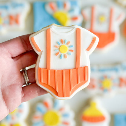 Sun Romper Cookie Stamp & Cutter