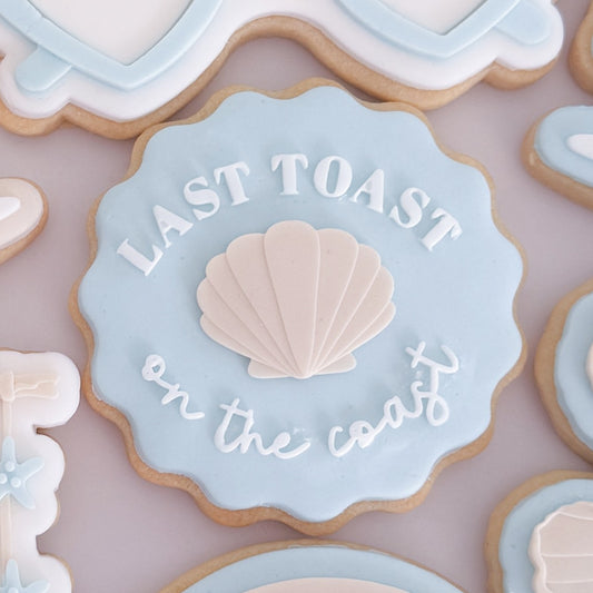 Last Toast on the Coast Cookie Stamp & Cutter